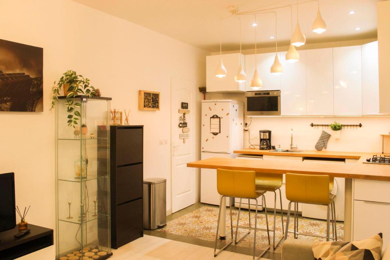 Cosy 38 M Love Nest Near Centquatre-Paris Exterior foto